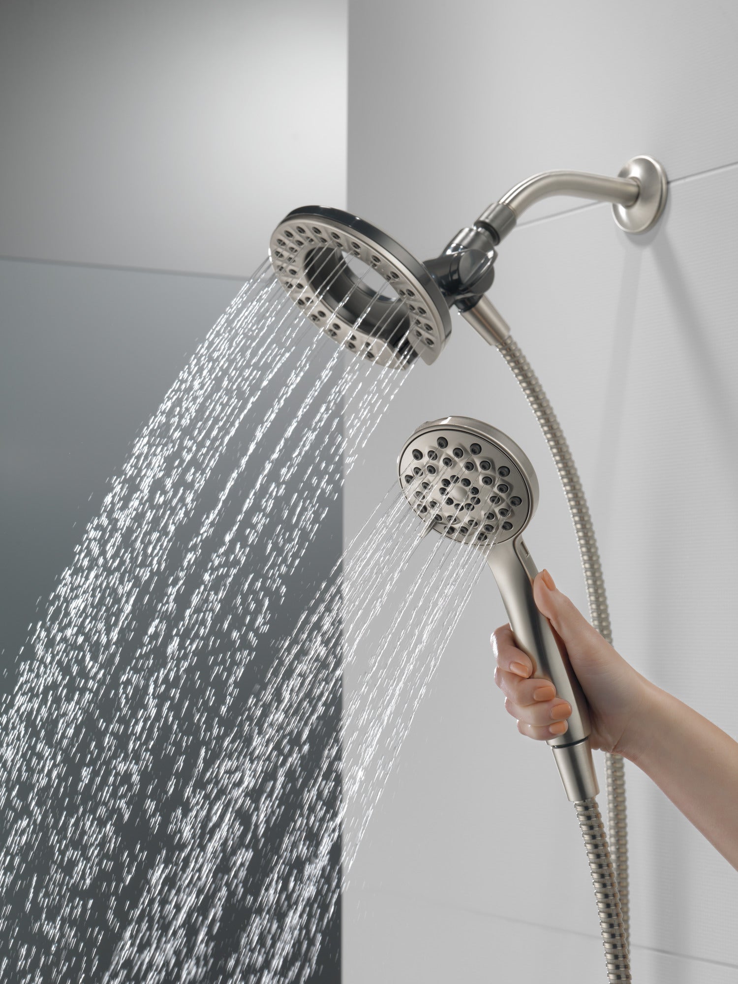 Peerless Universal Showering Components 4 SETTING 2-IN-1 COMBO SHOWER