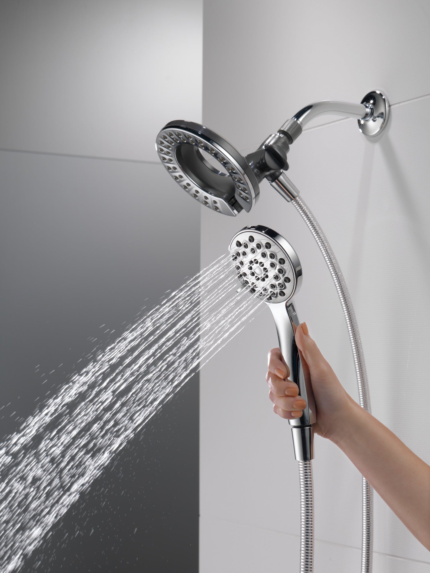 Peerless Universal Showering Components 4 SETTING 2-IN-1 COMBO SHOWER