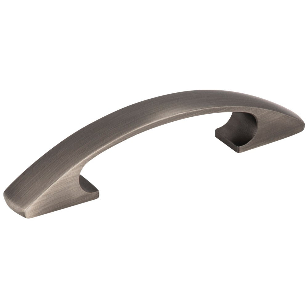 Hardware Resources 3" Center-to-Center Satin Nickel Arched Strickland Cabinet Pull