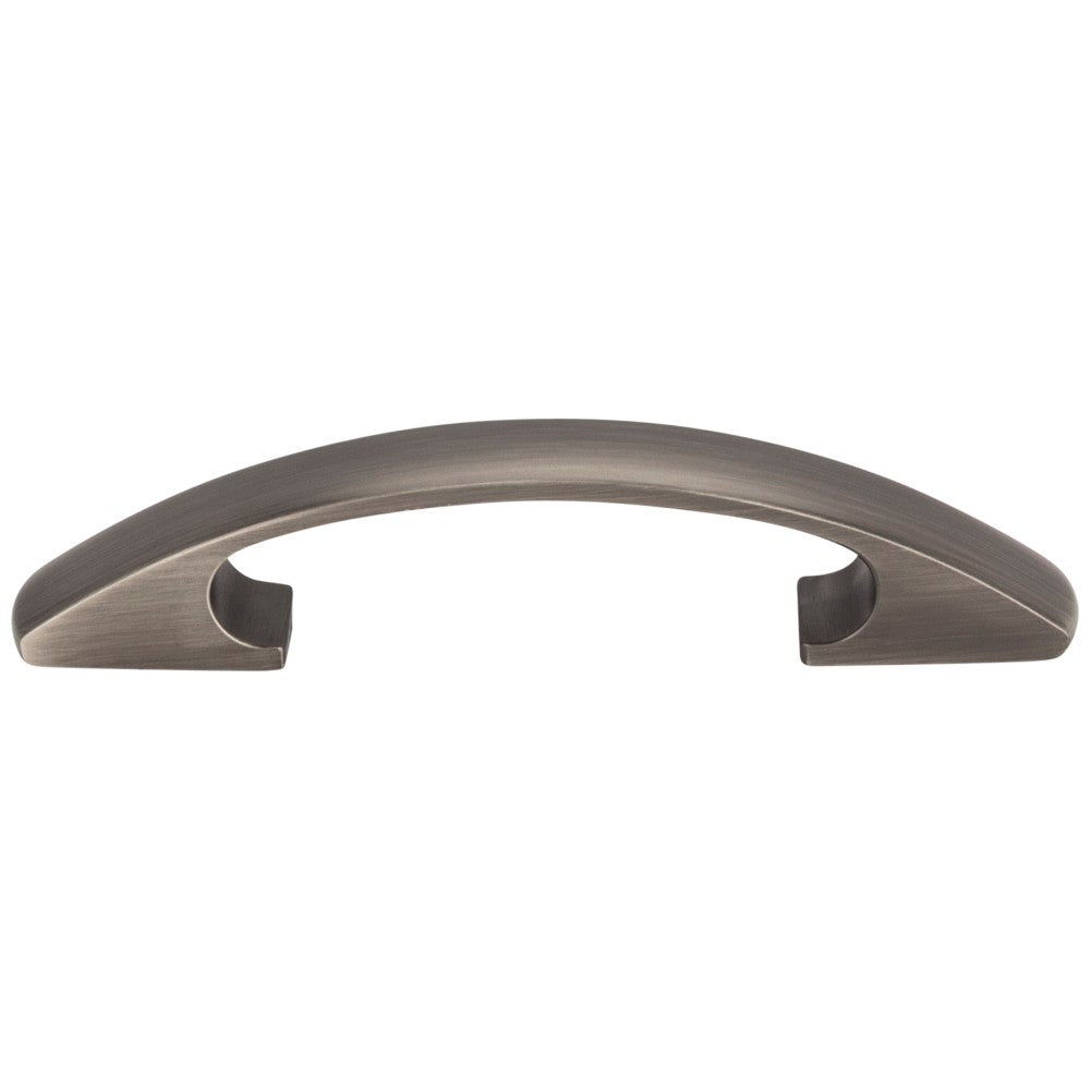 Hardware Resources 3" Center-to-Center Satin Nickel Arched Strickland Cabinet Pull