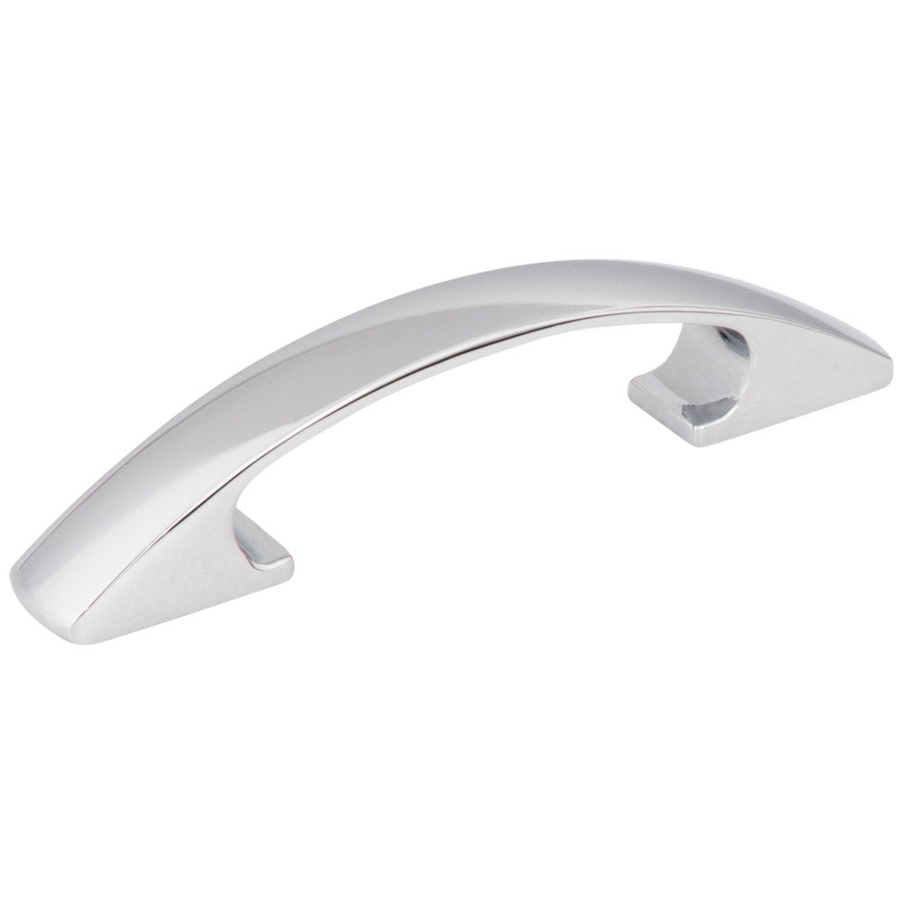 Hardware Resources 3" Center-to-Center Satin Nickel Arched Strickland Cabinet Pull