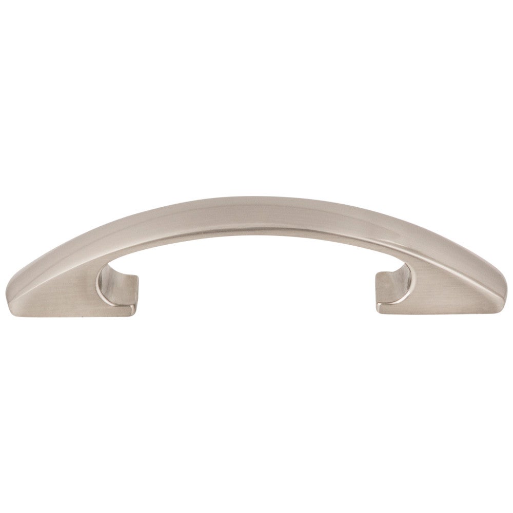 Hardware Resources 3" Center-to-Center Satin Nickel Arched Strickland Cabinet Pull