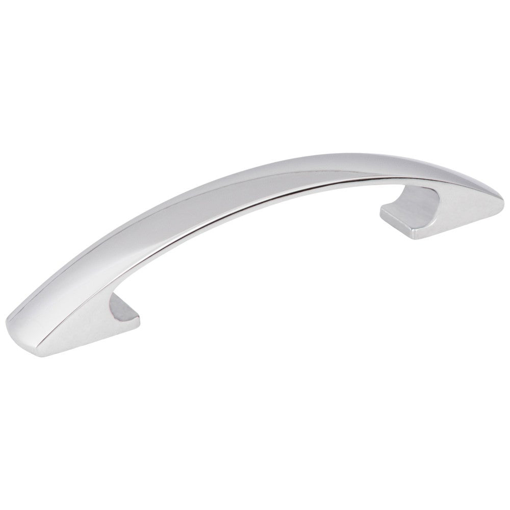 Hardware Resources 3" Center-to-Center Satin Nickel Arched Strickland Cabinet Pull