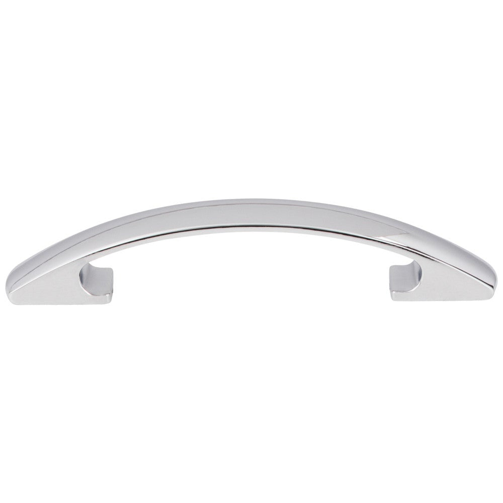 Hardware Resources 3" Center-to-Center Satin Nickel Arched Strickland Cabinet Pull