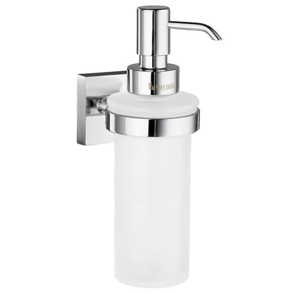 HOUSE - Holder with Frosted Glass Soap Dispenser wall mounted