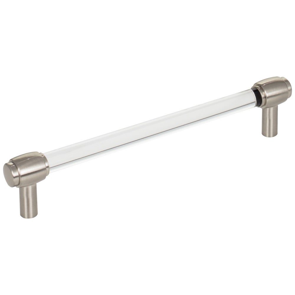 Hardware Resources 96 mm Center-to-Center Satin Nickel Carmen Cabinet Bar Pull