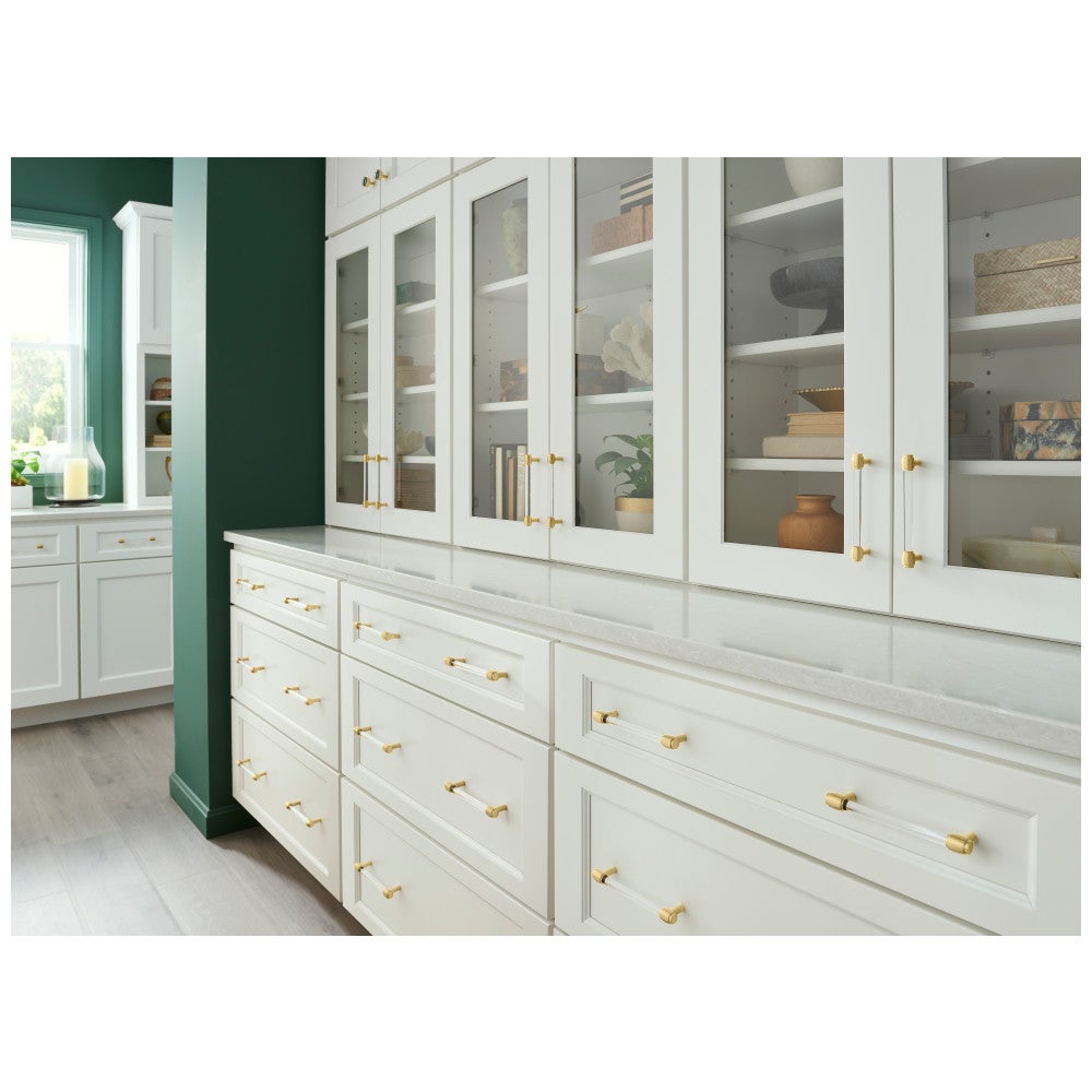 Hardware Resources 96 mm Center-to-Center Satin Nickel Carmen Cabinet Bar Pull