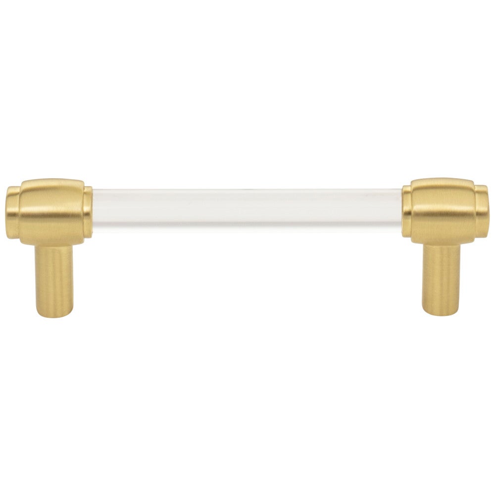 Hardware Resources 96 mm Center-to-Center Satin Nickel Carmen Cabinet Bar Pull