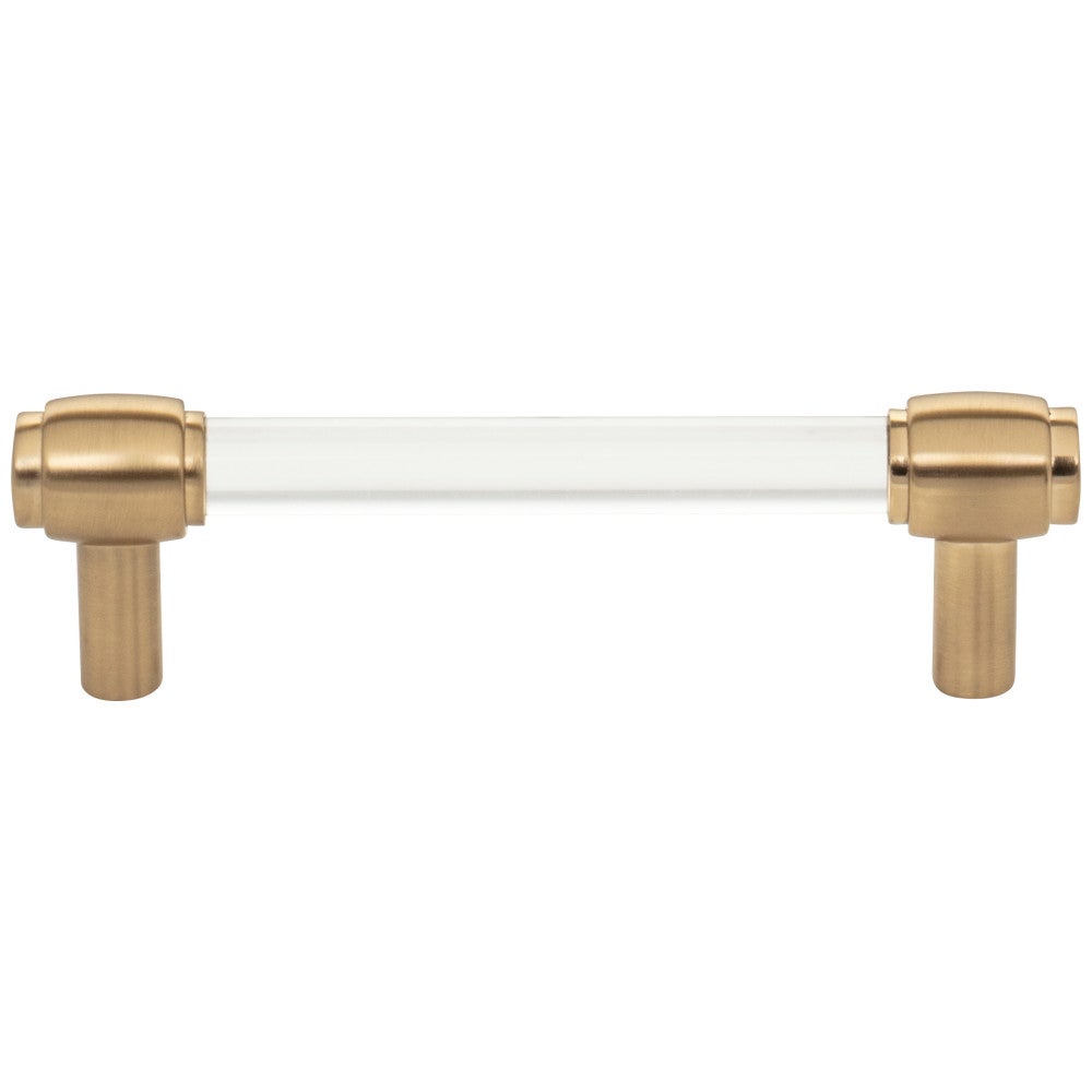 Hardware Resources 96 mm Center-to-Center Satin Nickel Carmen Cabinet Bar Pull