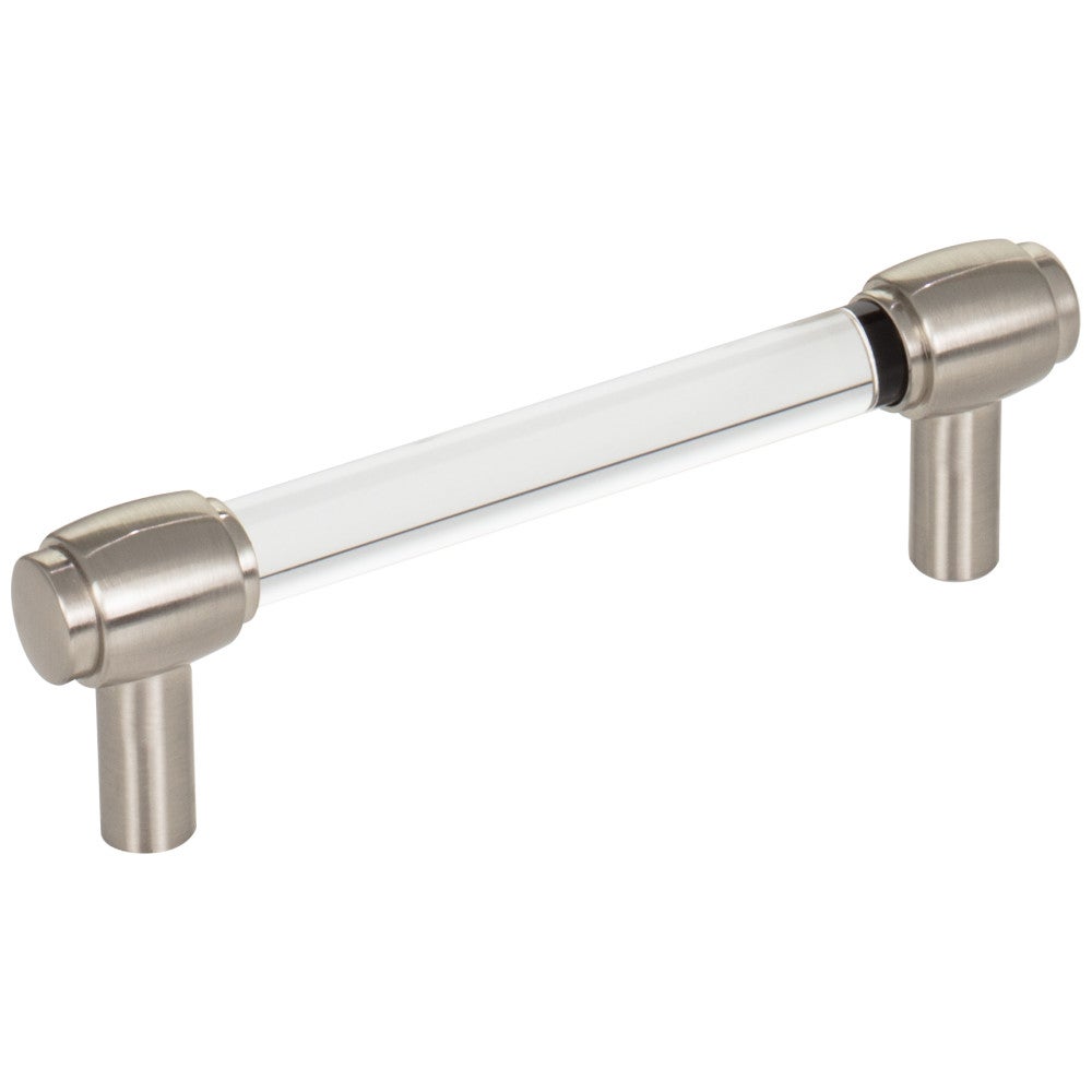 Hardware Resources 96 mm Center-to-Center Satin Nickel Carmen Cabinet Bar Pull