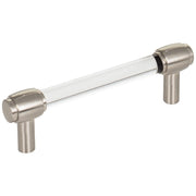 Hardware Resources 96 mm Center-to-Center Satin Nickel Carmen Cabinet Bar Pull