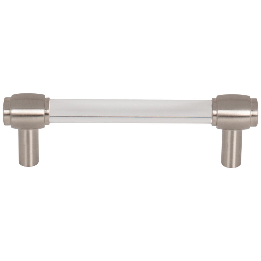 Hardware Resources 96 mm Center-to-Center Satin Nickel Carmen Cabinet Bar Pull