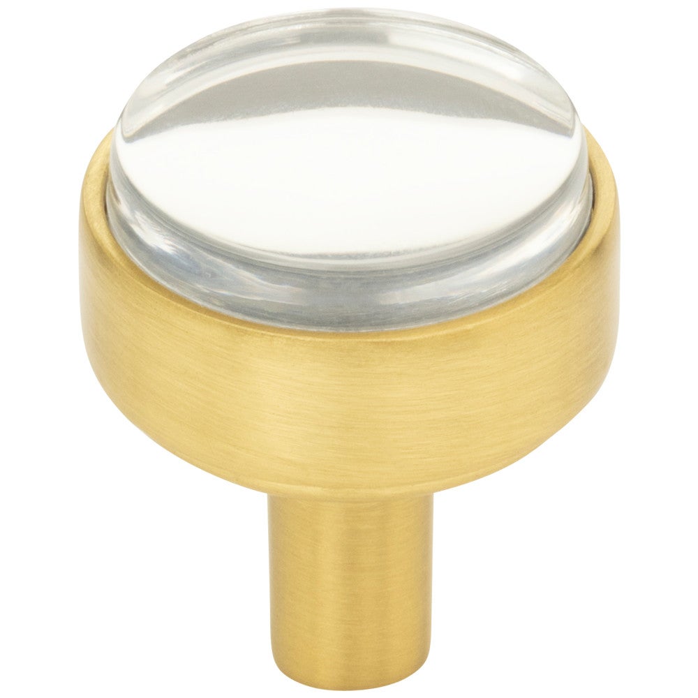 Hardware Resources 1-1/8" Diameter Satin Nickel Carmen Cabinet Knob