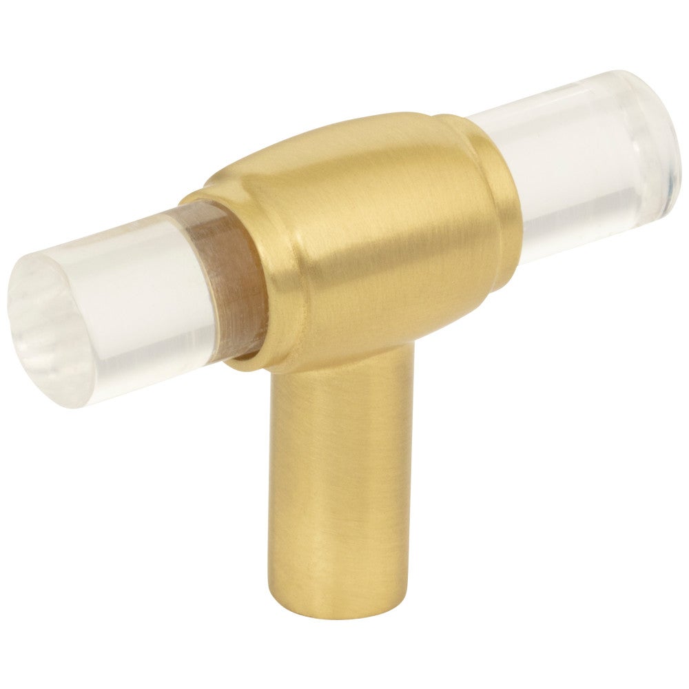 Hardware Resources 2" Satin Nickel Carmen Cabinet "T" Knob