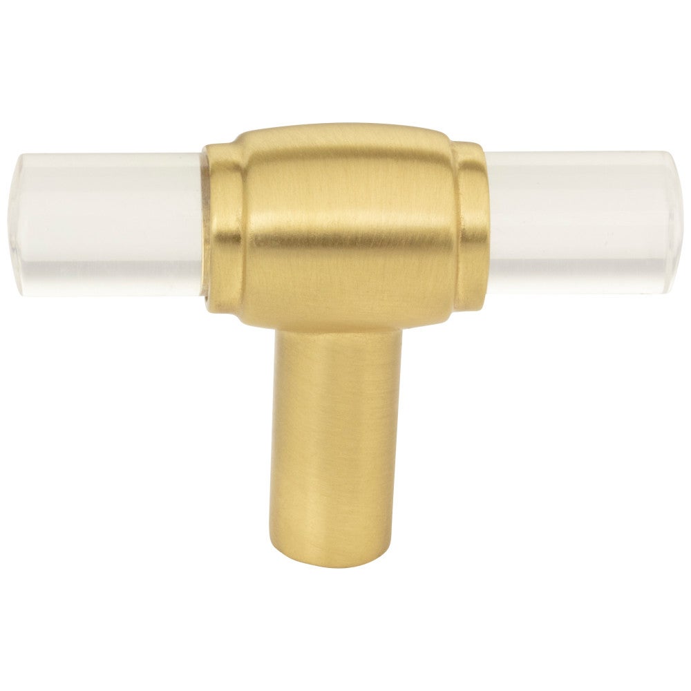 Hardware Resources 2" Satin Nickel Carmen Cabinet "T" Knob