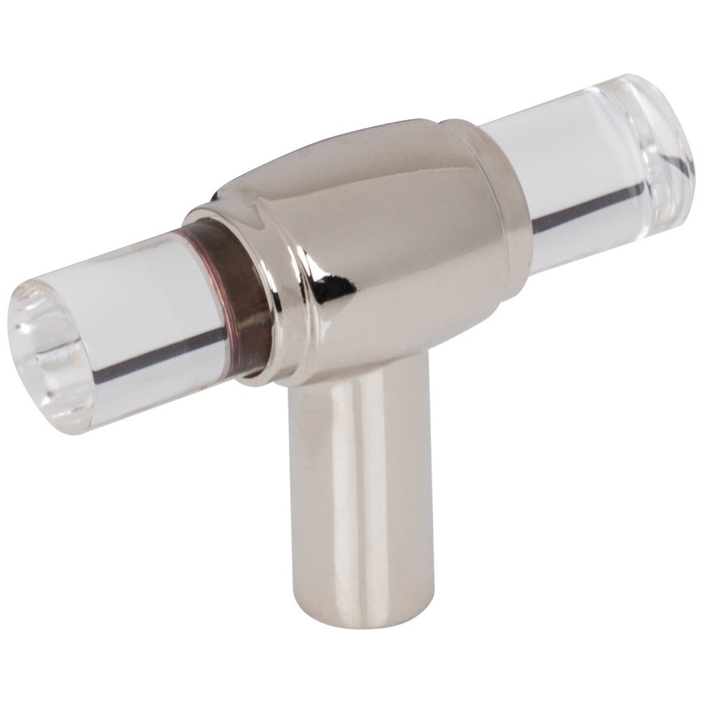 Hardware Resources 2" Satin Nickel Carmen Cabinet "T" Knob