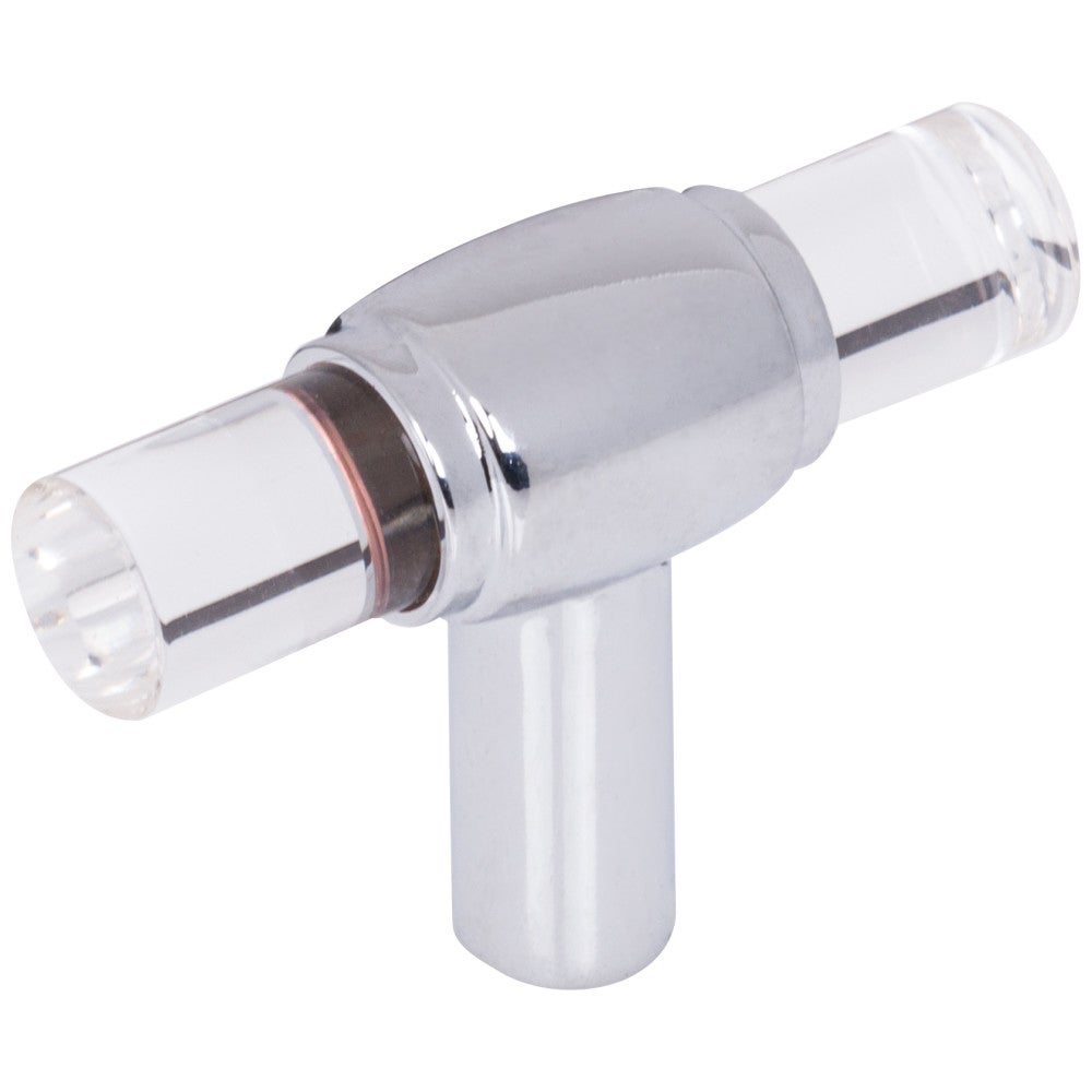 Hardware Resources 2" Satin Nickel Carmen Cabinet "T" Knob