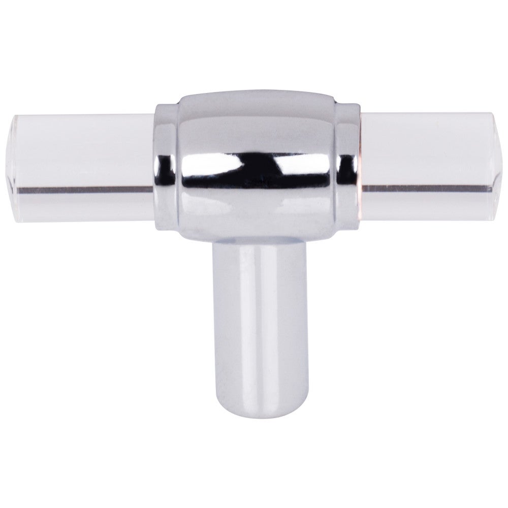Hardware Resources 2" Satin Nickel Carmen Cabinet "T" Knob