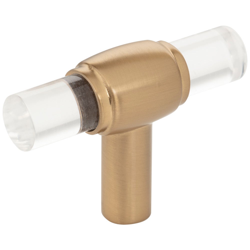 Hardware Resources 2" Satin Nickel Carmen Cabinet "T" Knob