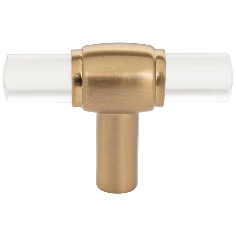 Hardware Resources 2" Satin Nickel Carmen Cabinet "T" Knob