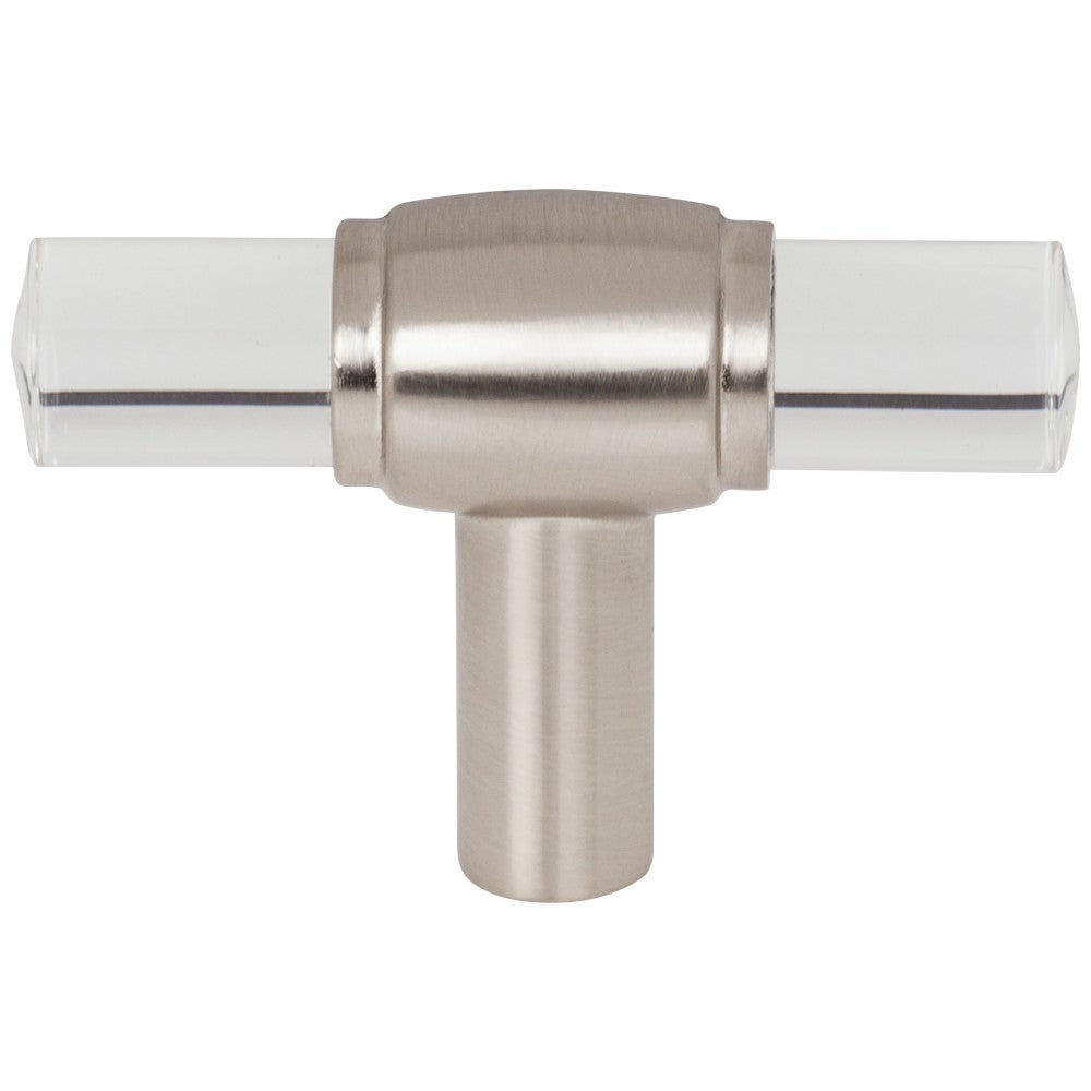 Hardware Resources 2" Satin Nickel Carmen Cabinet "T" Knob