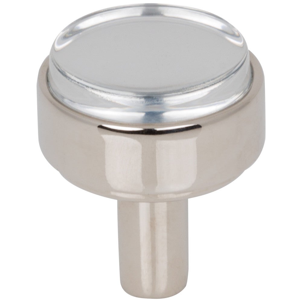 Hardware Resources 1-1/8" Diameter Satin Nickel Carmen Cabinet Knob
