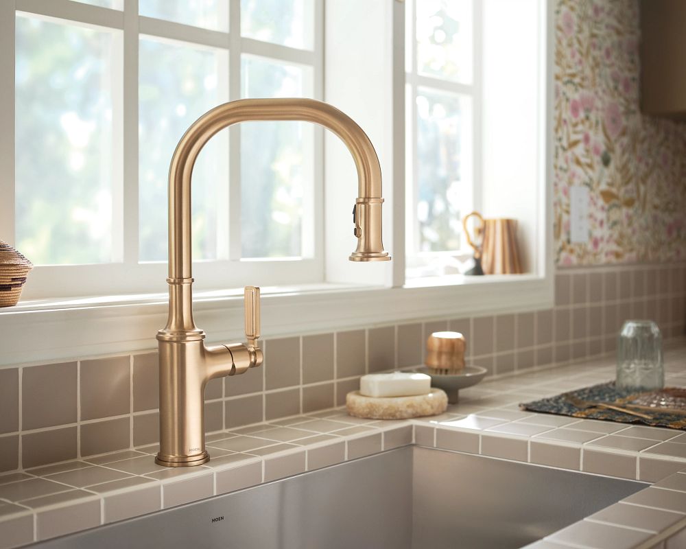 Smyth One-Handle High Arc Pulldown Kitchen Faucet