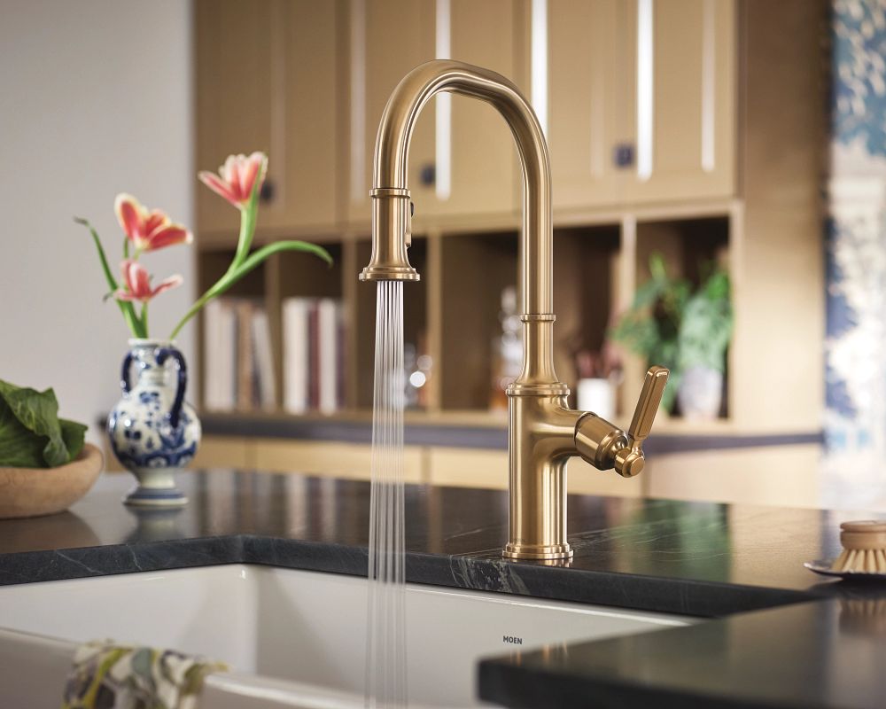 Smyth One-Handle High Arc Pulldown Kitchen Faucet