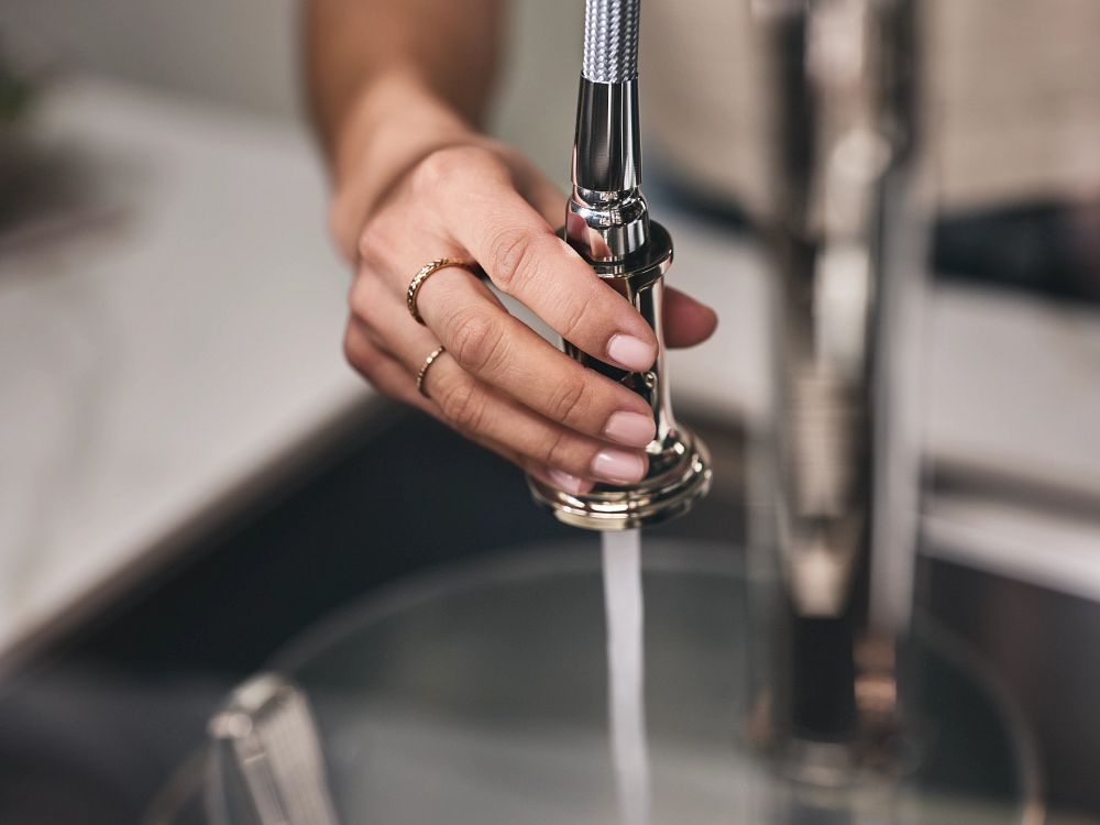 Smyth One-Handle High Arc Pulldown Kitchen Faucet
