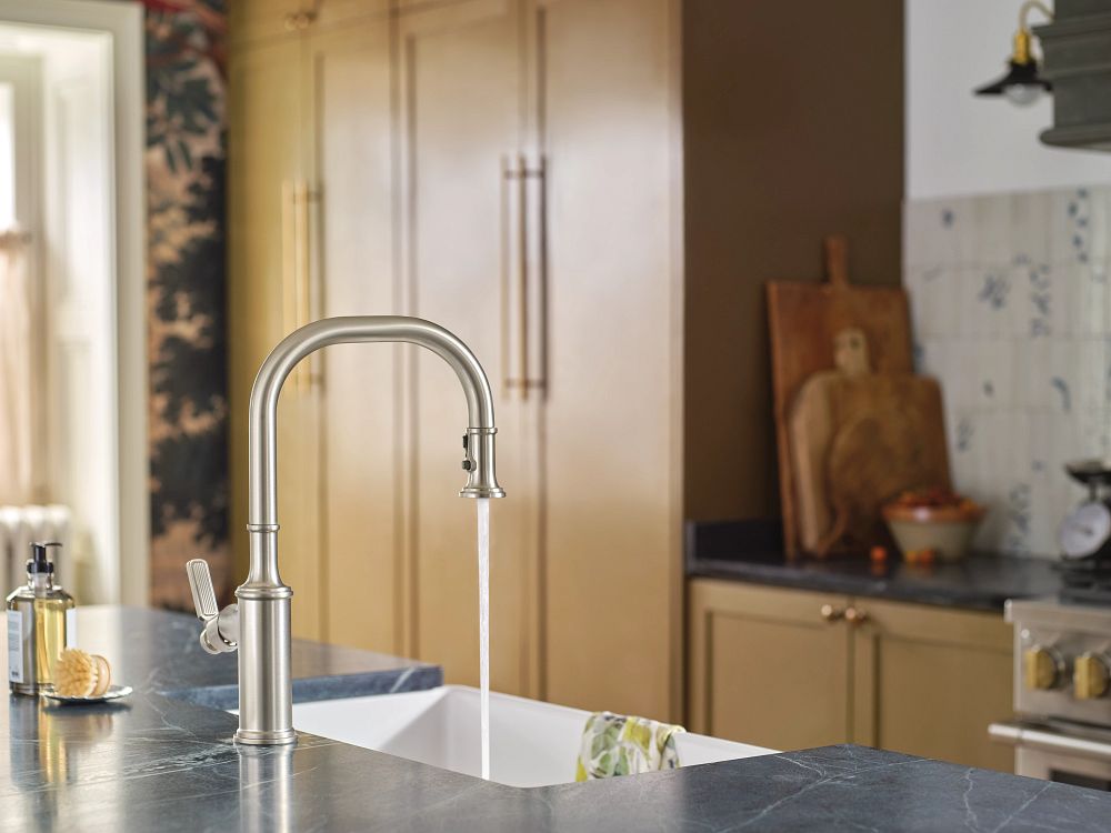 Smyth One-Handle High Arc Pulldown Kitchen Faucet
