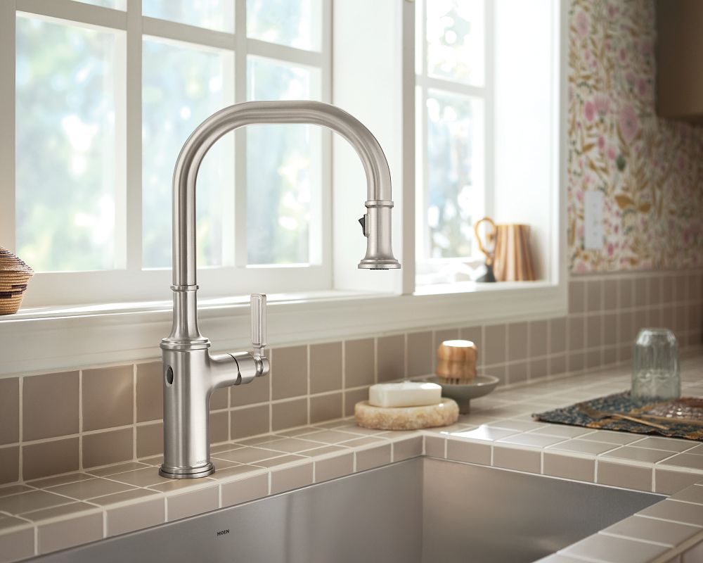 Smyth MotionSense Wave One-Handle Pulldown Touchless Kitchen Faucet