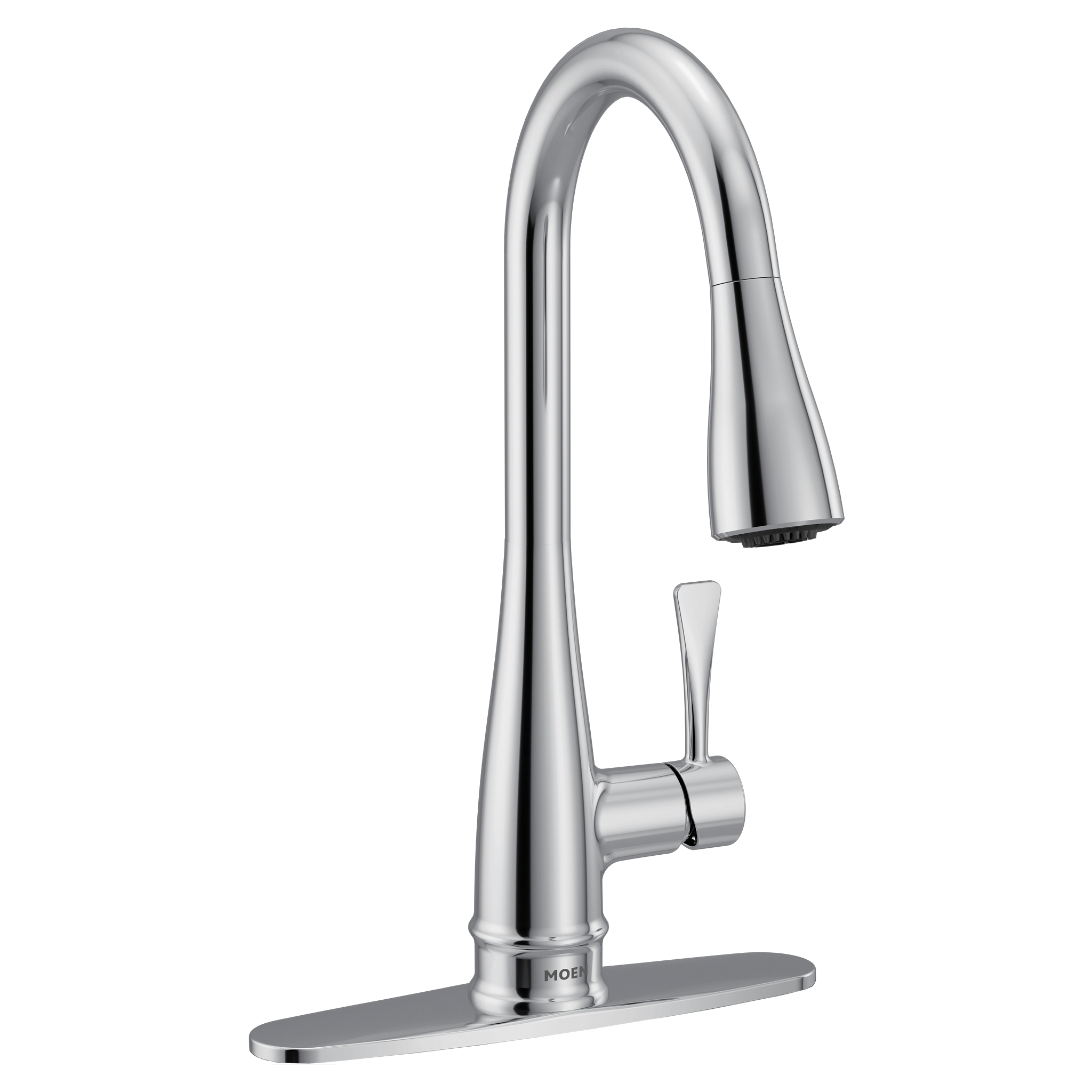 Moen 7804 Riverwood Chrome one-handle kitchen faucet