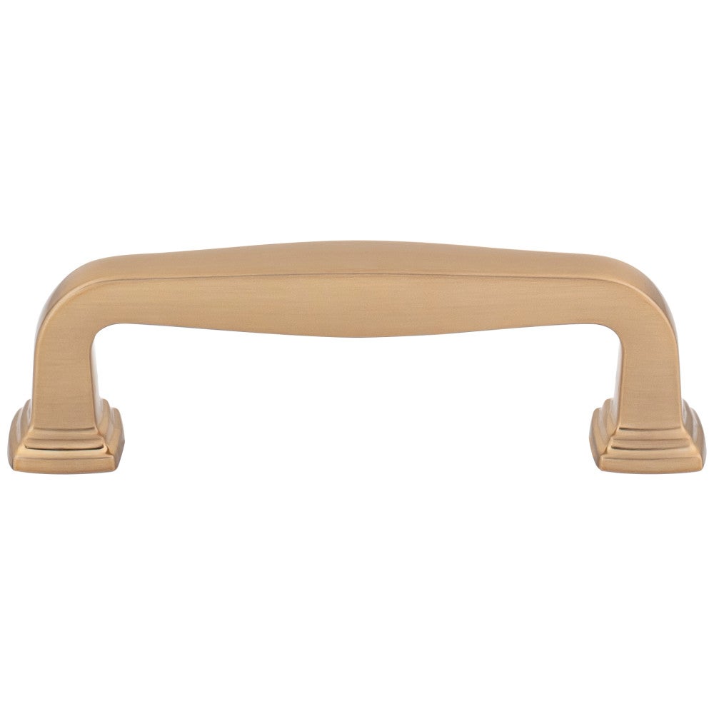96 mm Center-to-Center Satin Nickel Fontana Cabinet Pull