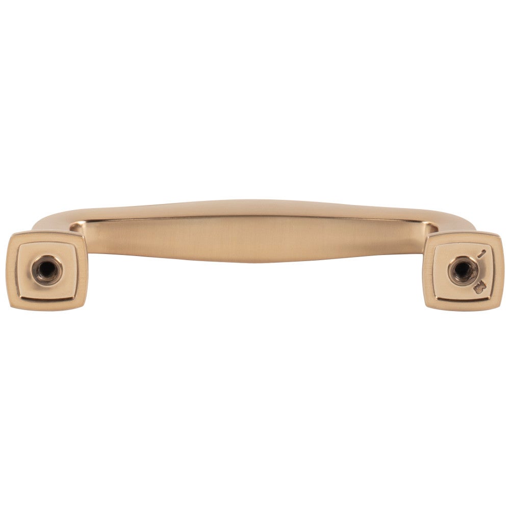 96 mm Center-to-Center Satin Nickel Fontana Cabinet Pull