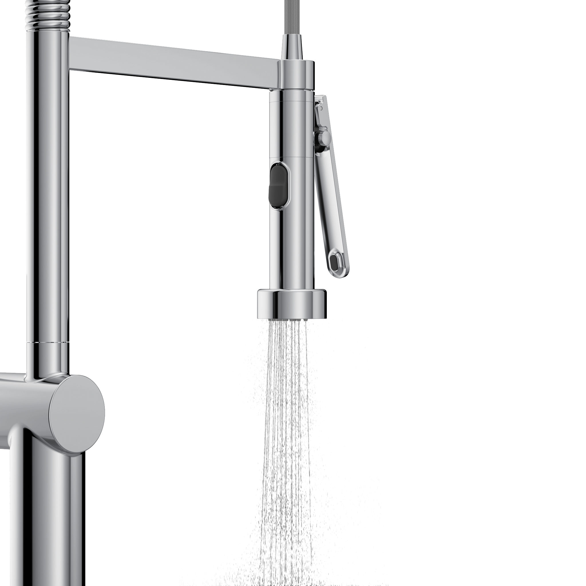 Moen 7822 Cia One-Handle Pre-Rinse Spring Pulldown Kitchen Faucet