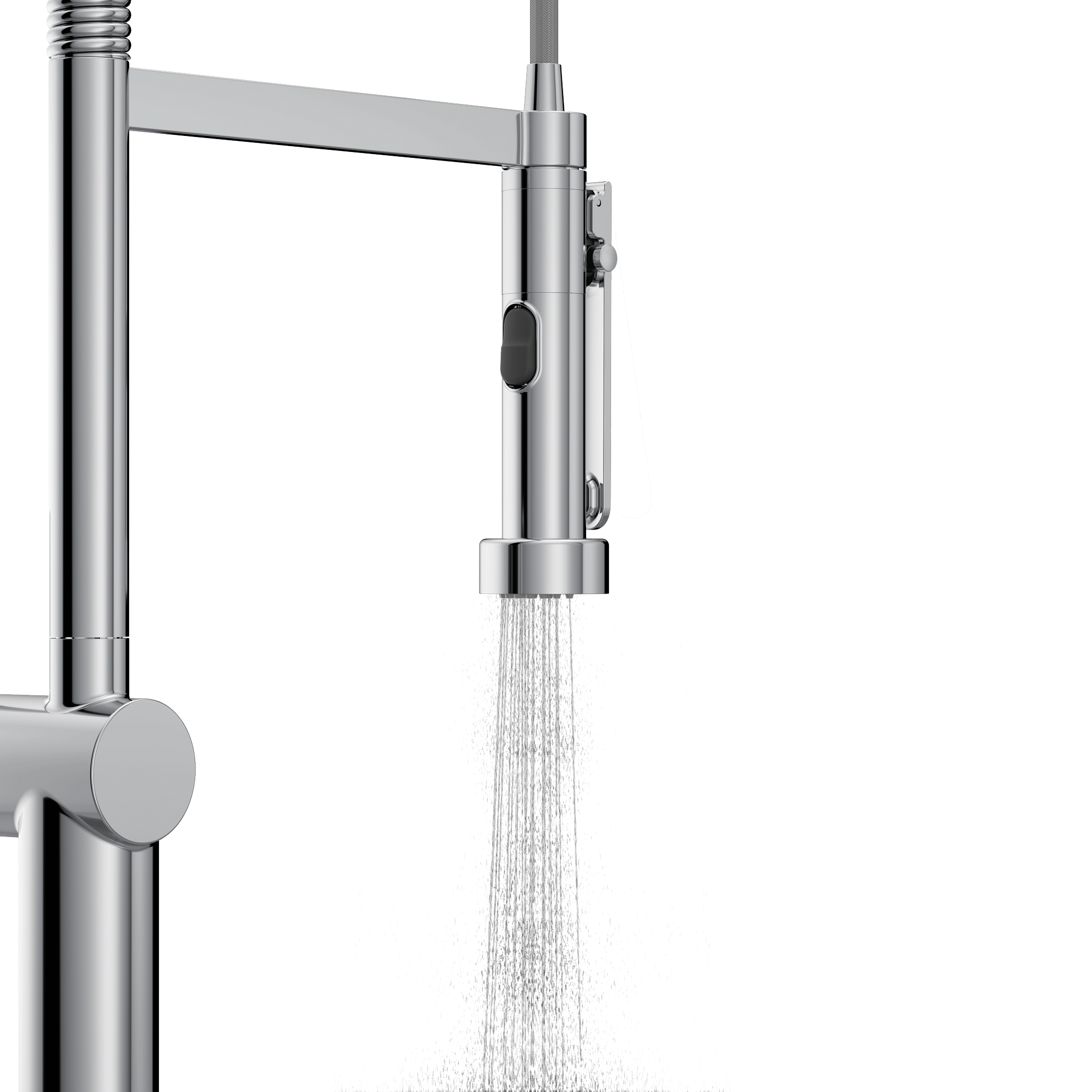 Moen 7822 Cia One-Handle Pre-Rinse Spring Pulldown Kitchen Faucet