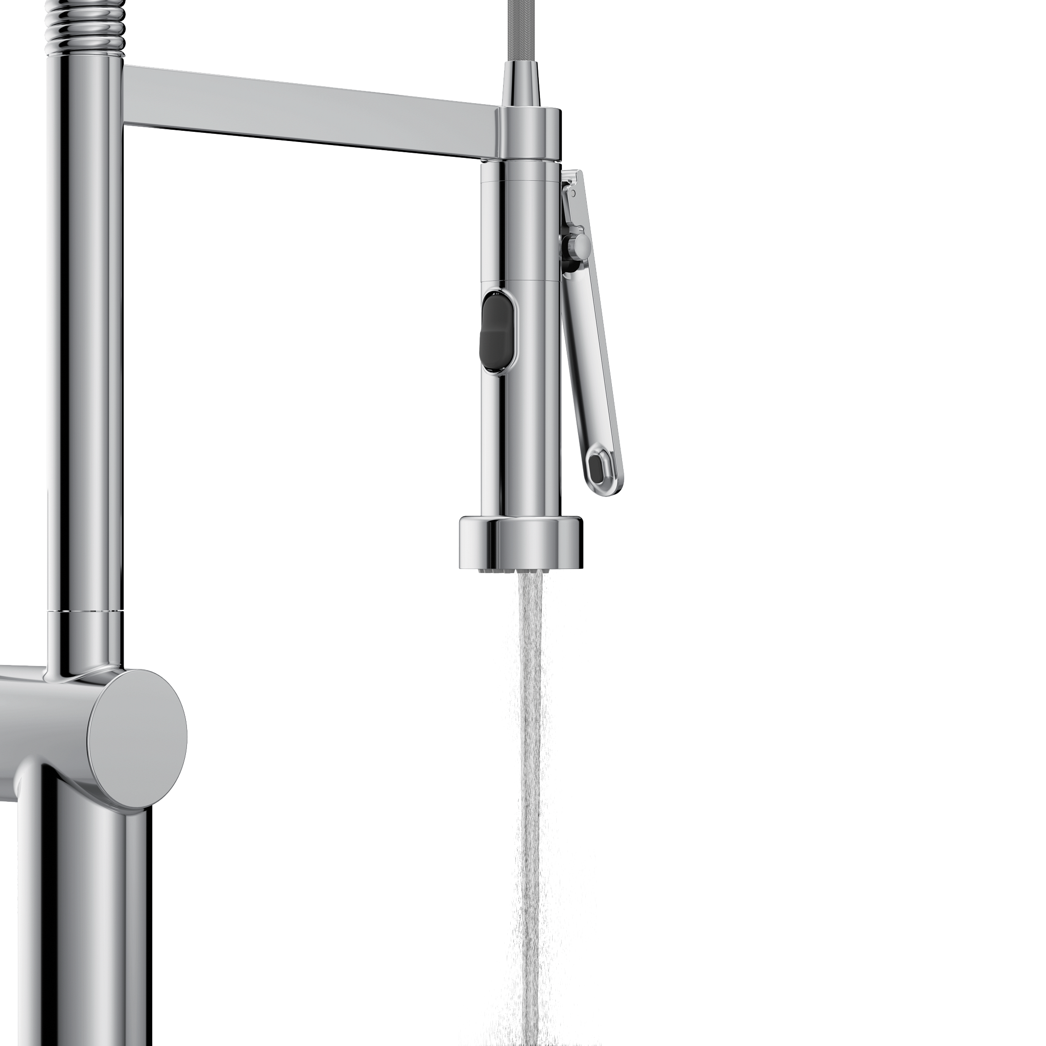 Moen 7822 Cia One-Handle Pre-Rinse Spring Pulldown Kitchen Faucet