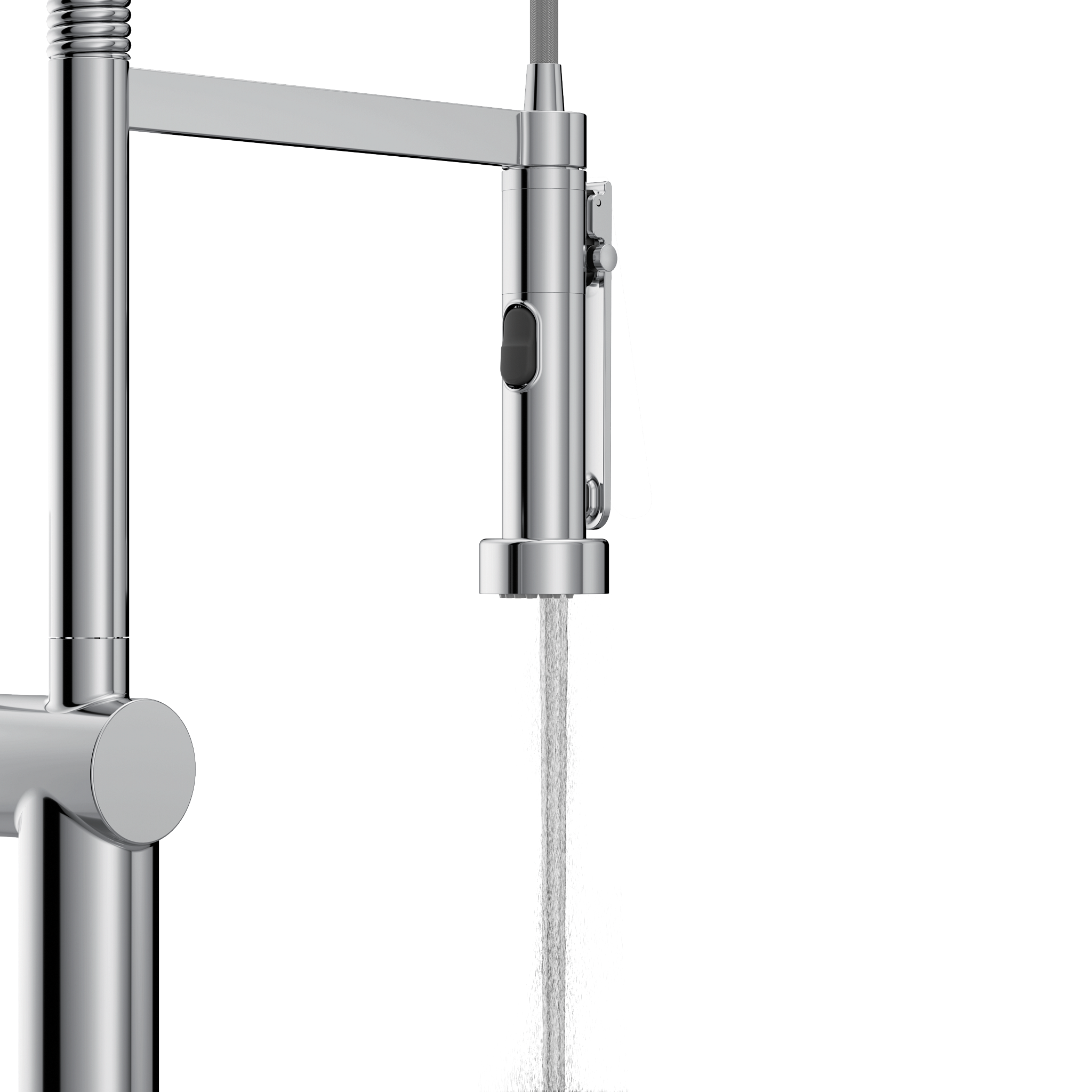 Moen 7822 Cia One-Handle Pre-Rinse Spring Pulldown Kitchen Faucet