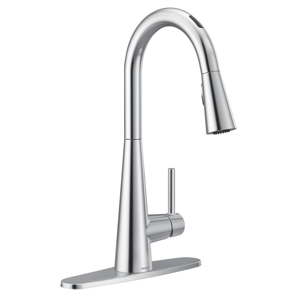 Sleek Smart Pulldown Touchless Kitchen Faucet