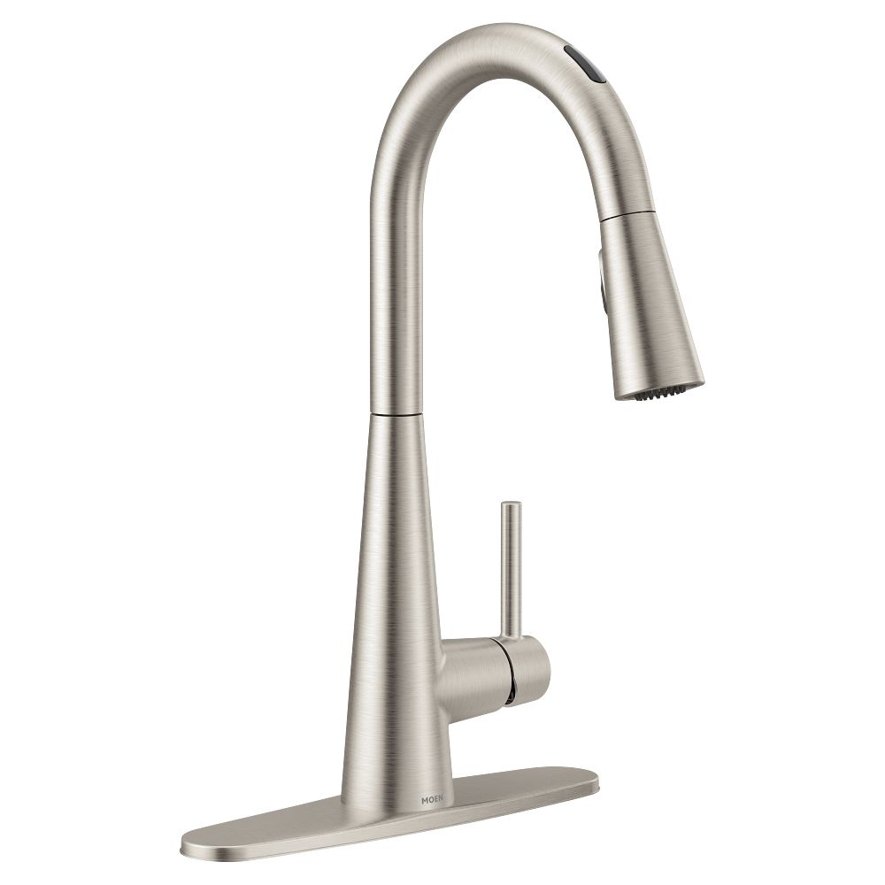 Sleek Smart Pulldown Touchless Kitchen Faucet