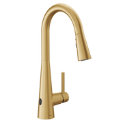 Moen 7864EW Sleek MotionSense Wave One-Handle Pulldown Touchless Kitchen Faucet