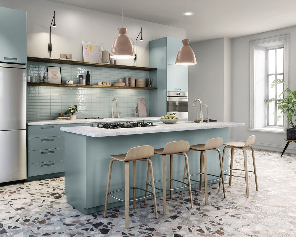 Sleek One-Handle Pulldown Bar Faucet
