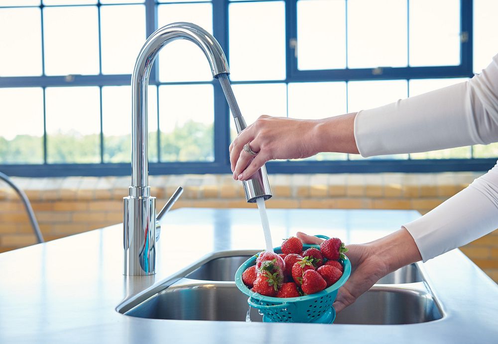 Genta LX One-Handle High Arc Pulldown Kitchen Faucet