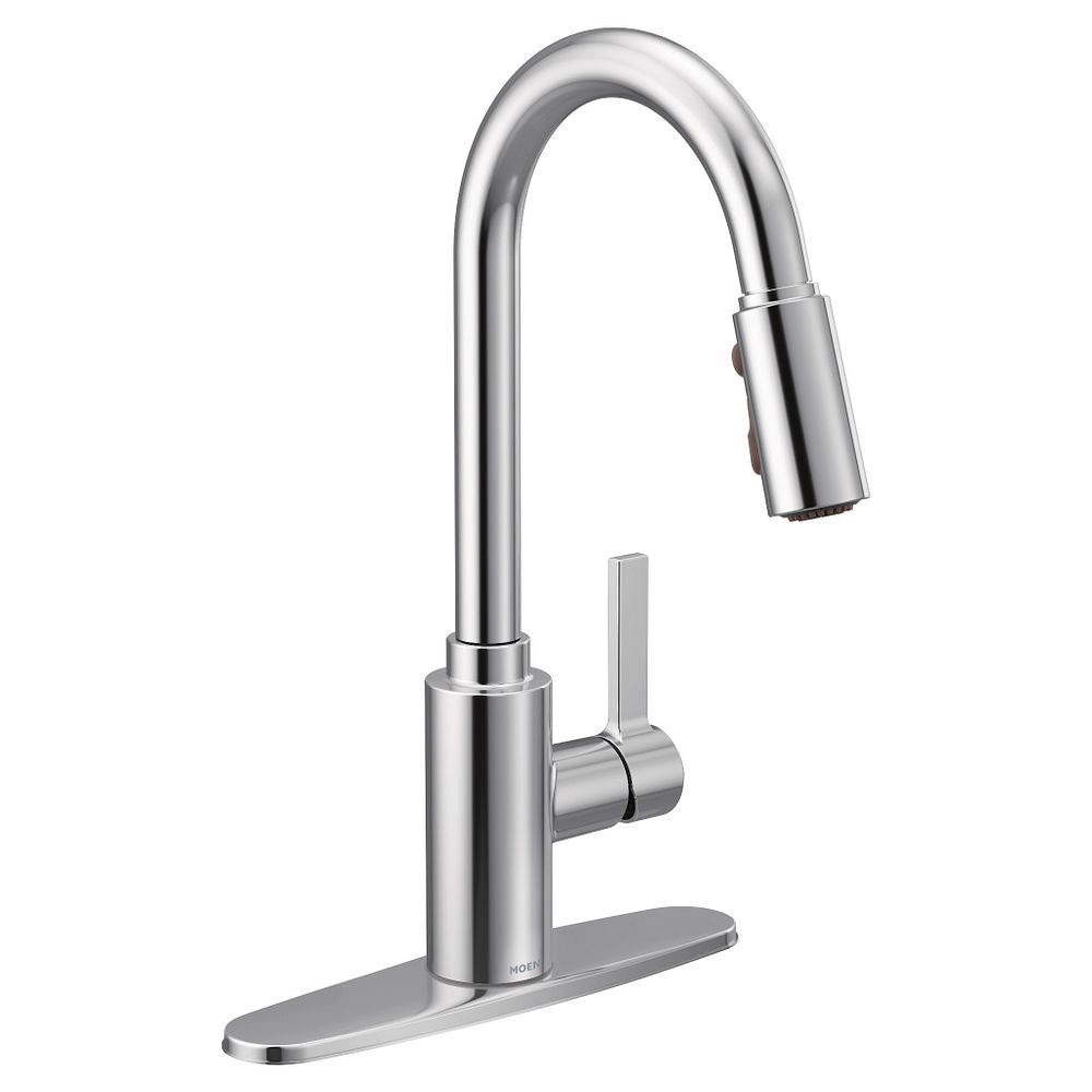 Genta LX One-Handle High Arc Pulldown Kitchen Faucet