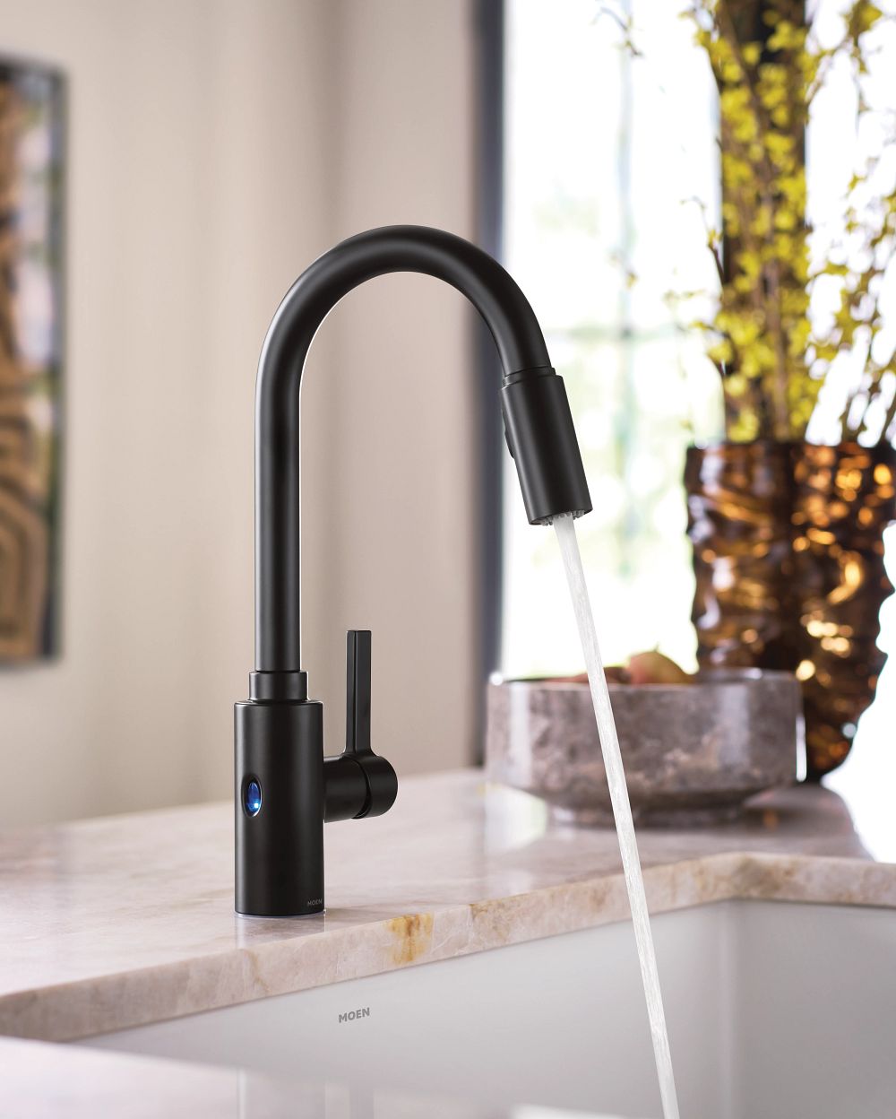 Genta LX MotionSense Wave One-Handle Pulldown Touchless Kitchen Faucet