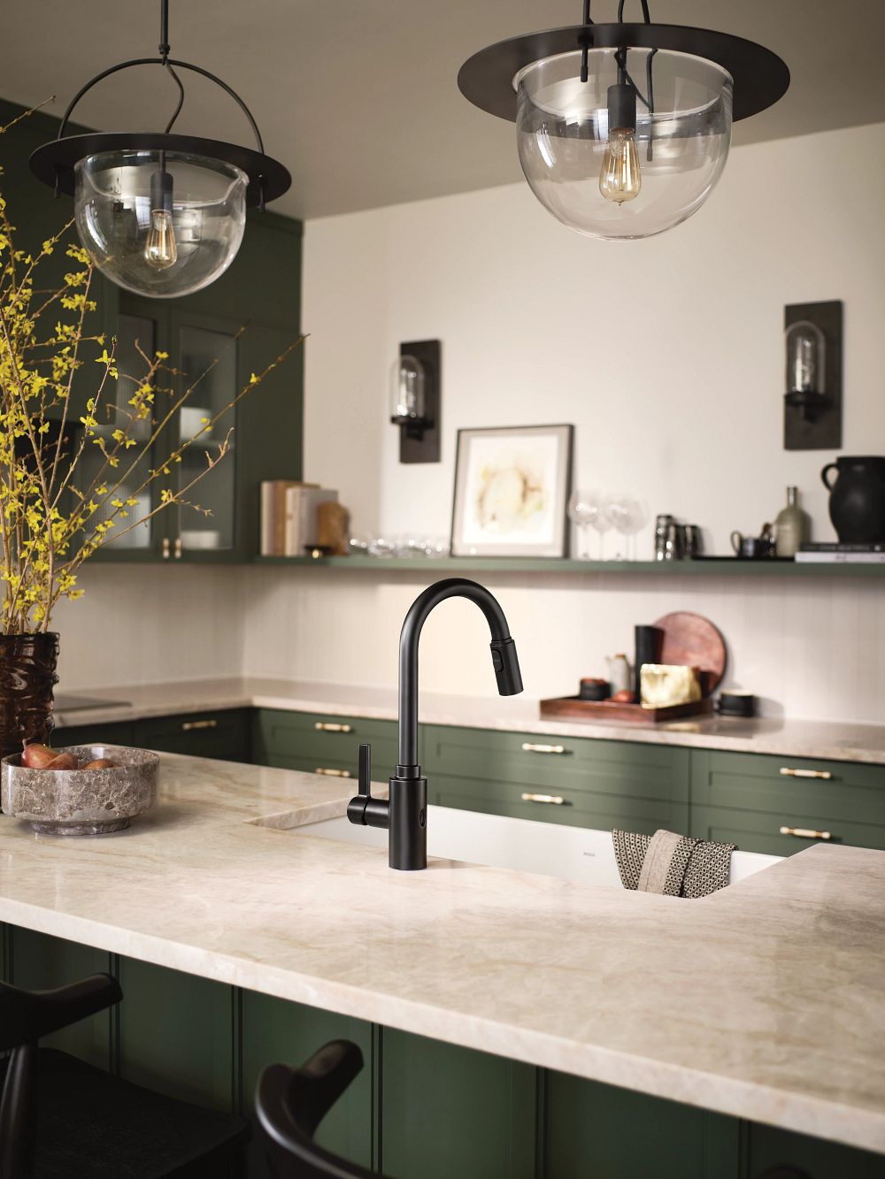 Genta LX MotionSense Wave One-Handle Pulldown Touchless Kitchen Faucet
