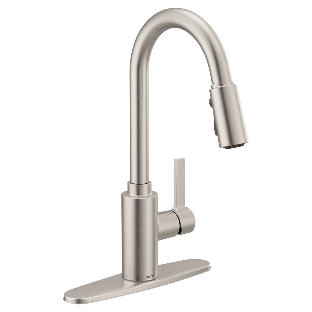 Genta LX One-Handle High Arc Pulldown Kitchen Faucet