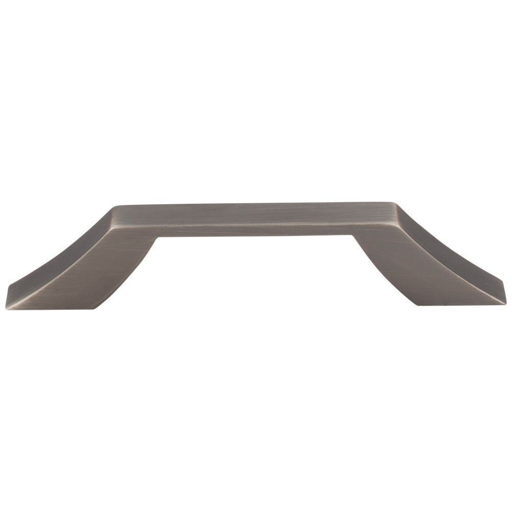 Hardware Resources 96 mm Center-to-Center Satin Nickel Square Royce Cabinet Pull