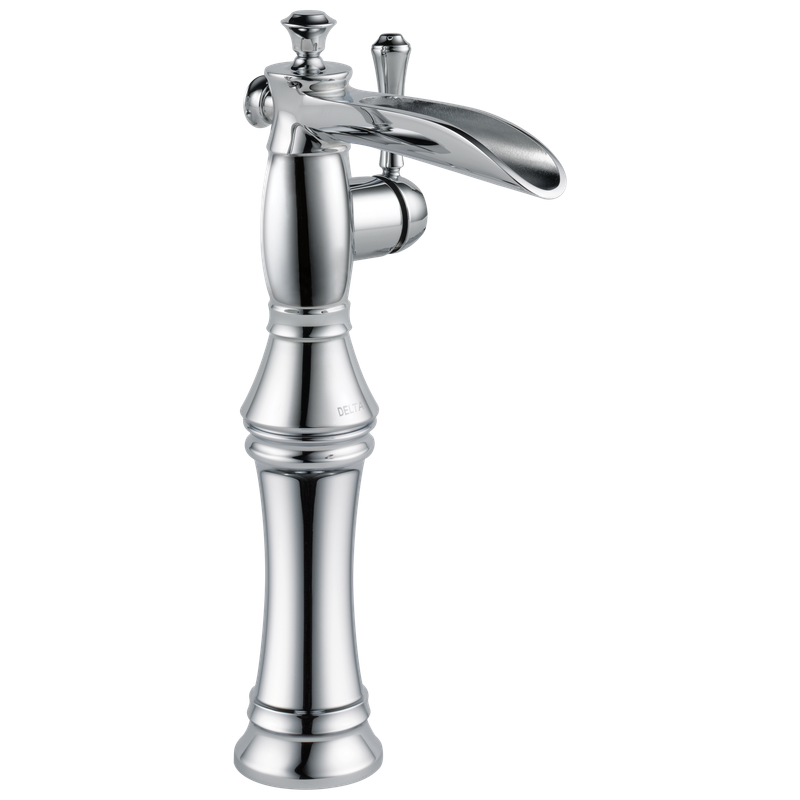 Delta Cassidy® Single Handle Channel Vessel Bathroom Faucet