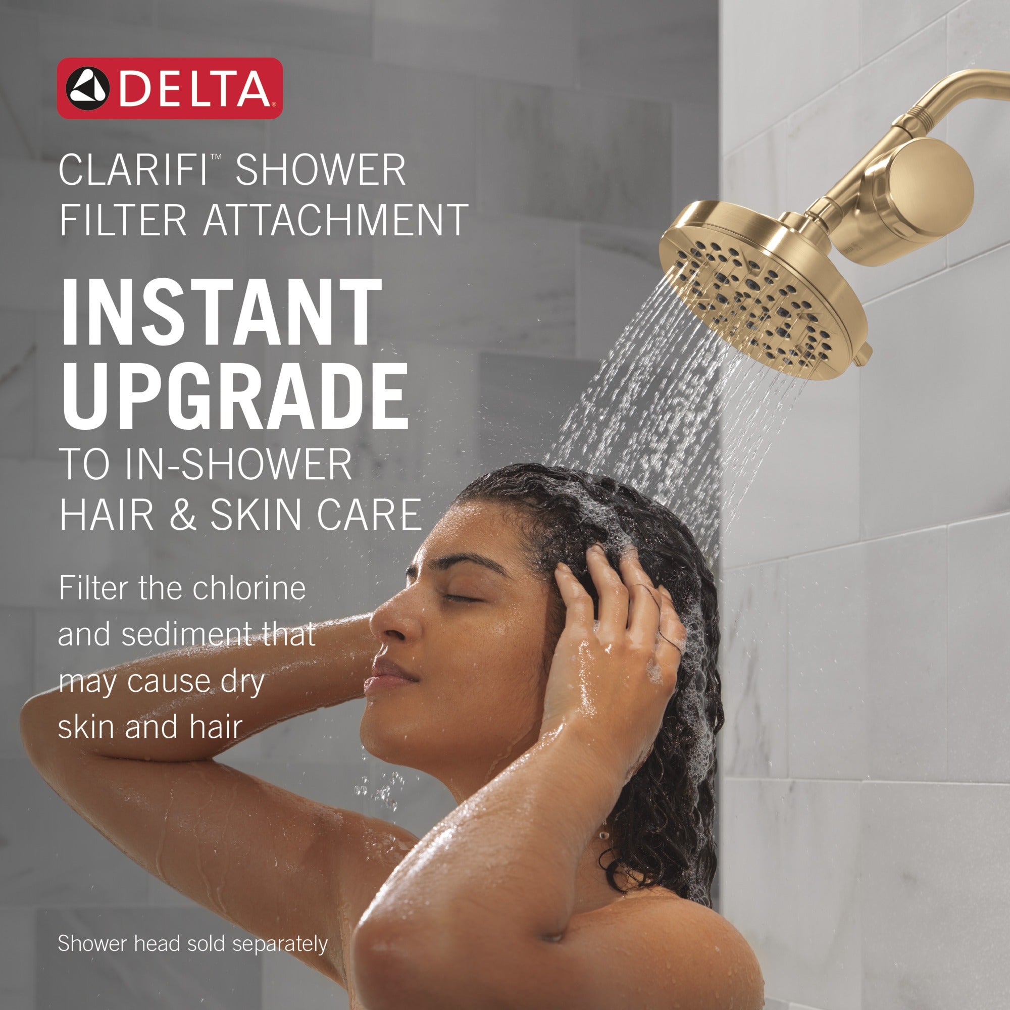 Delta Clarifi™ Standard Shower Filter Attachment